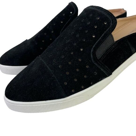 BCBGeneration BCBG Women's Black Genuine Leather Yerra-X Mules Shoes Suede 7.5 - Picture 9 of 16